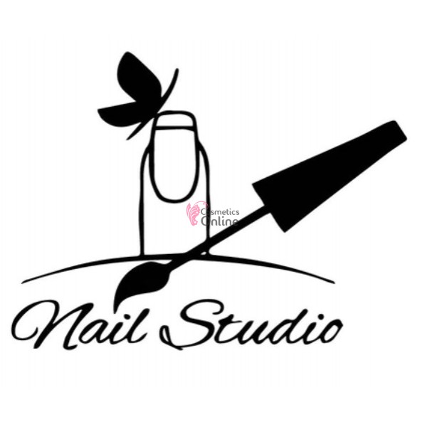Sablon sticker de perete pentru salon de infrumusetare - J004XL - Nail Studio